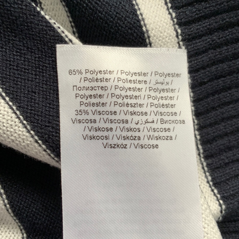 Inwear Classic Navy and White Striped Women's Sweater XS - Picture 5 of 6